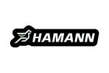 BMW Hamann LED grille badge — White lighting on white background