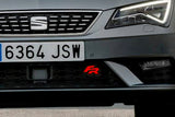 Seat FR Type 2 LED Grille Badge on a grille