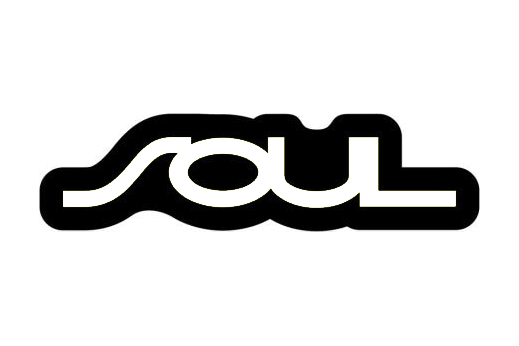 Kia Soul LED grille badge — White lighting on white background