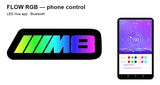 BMW ///M8 (type 2) FLOW RGB lighting controlled using LED Hue via Bluetooth