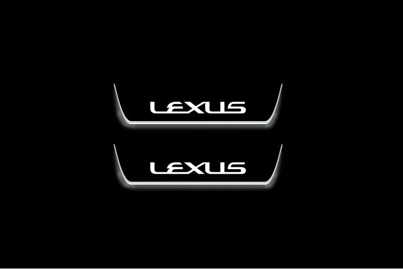 Lexus IS IV XE40 2020+ Stainless Steel LED Door Sills – Lexus Logo