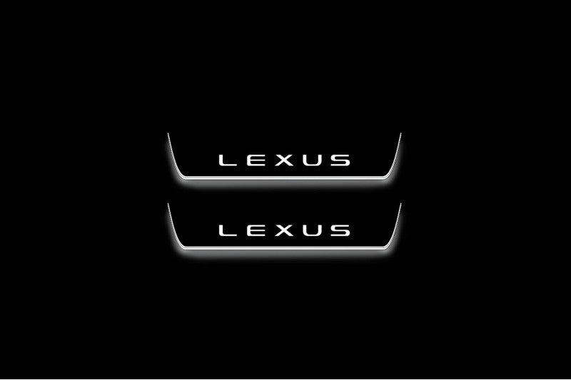 Lexus RZ 2022+ Stainless Steel LED Door Sills – Lexus Logo