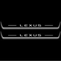 Lexus GX III J310 2024+ Stainless Steel LED Door Sills – Lexus Logo
