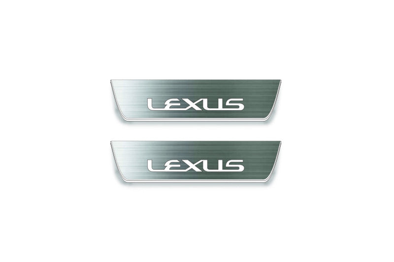 Lexus IS IV XE40 2020+ Stainless Steel LED Door Sills – Lexus Logo