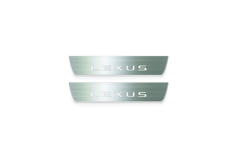 Lexus RZ 2022+ Stainless Steel LED Door Sills – Lexus Logo