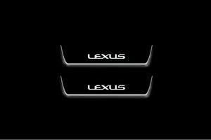 Lexus RX V AL30 2015+ Stainless Steel LED Door Sills – Lexus Logo