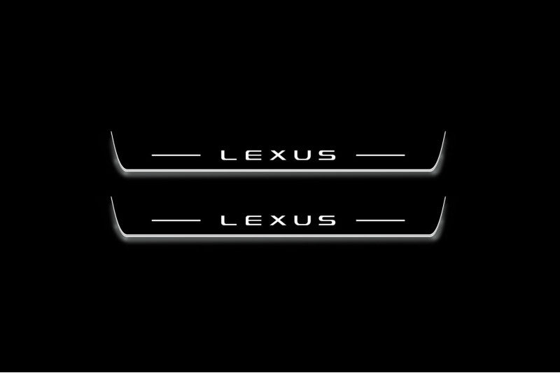 Lexus RZ 2022+ Stainless Steel LED Door Sills – Lexus Logo