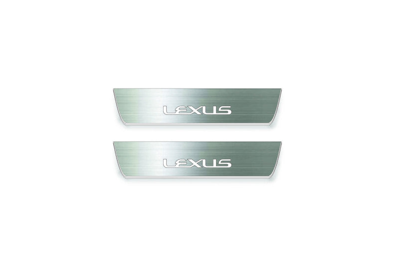 Lexus RX V AL30 2015+ Stainless Steel LED Door Sills – Lexus Logo