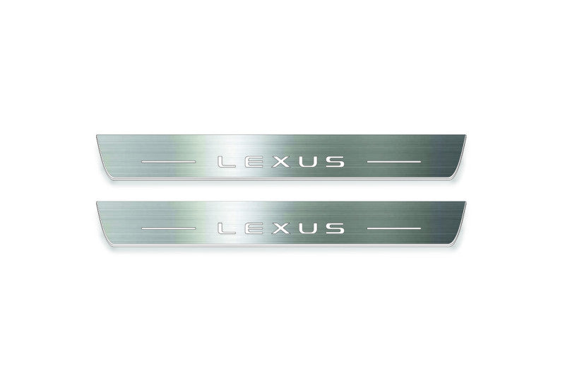 Lexus RZ 2022+ Stainless Steel LED Door Sills – Lexus Logo