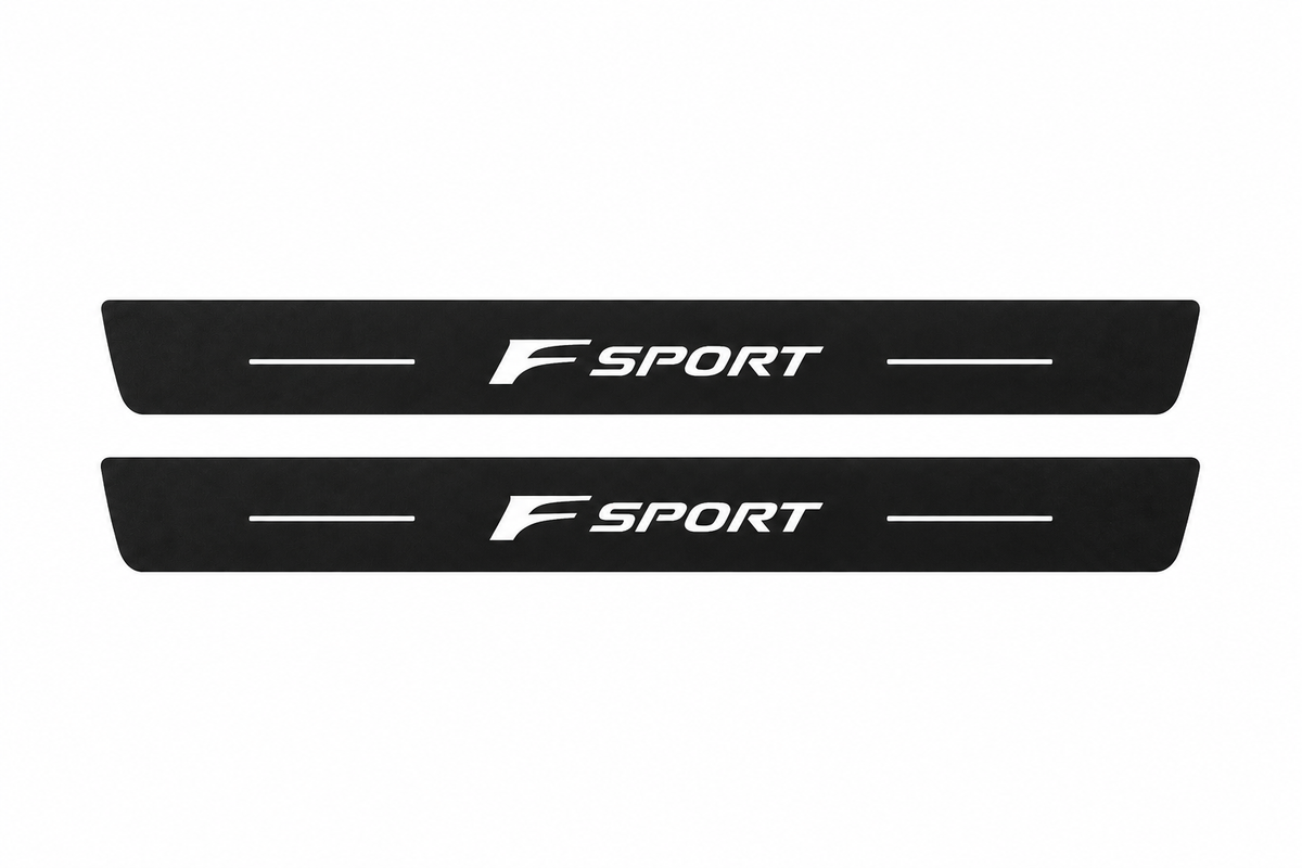 Lexus RX AL20 flat Matte PRO LED door sills with F Sport design