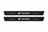 Lexus RX AL20 flat Matte PRO LED door sills with F Sport design
