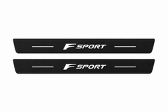 Lexus RX AL20 flat Matte PRO LED door sills with F Sport design