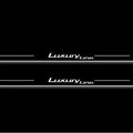 BMW 5 F10 2009-2017 LED Door Sills Illuminated Scuff Luxury Line Logo Stainless Steel Entry Guards