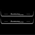 BMW 5 G60 2023+ LED Door Sills Illuminated Scuff Luxury Line Logo Stainless Steel Entry Guards Door Sills Decoin