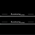 BMW 5 G30 2017-2023 LED Door Sills Illuminated Scuff Luxury Line Logo Stainless Steel Entry Guards Door Sills Decoin