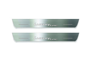 BMW 5 G30 2017-2023 LED Door Sills Illuminated Scuff Luxury Line Logo Stainless Steel Entry Guards Door Sills Decoin