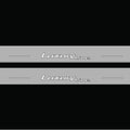 Illuminated LED Door Sill Tread Plates BMW 3 G20 2019+ With Luxury Line Logo BMW Led Door Sills opdesign