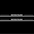 Dodge Magnum 2004-2008 LED Door Sills Illuminated Scuff Magnum Logo Stainless Steel Entry Guards Door Sills Decoin