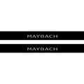Mercedes S-Class W222 2013-2020 Illuminated Matte Sill Plates with logo Maybach Mercedes Led Door Sills PRO opdesign