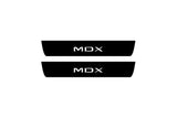 stainless steel door sill plates for Acura MDX IV 2021+ with MDX logo