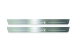 Renault Megane II 2002+ Stainless Steel LED Door Sills – Megane Logo