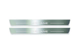 Renault Megane IV 2015+ Stainless Steel LED Door Sills – Megane Logo