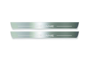 Renault Megane IV 2015+ Stainless Steel LED Door Sills – Megane Logo