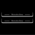 Mercedes C-Class W206 Stainless LED Door Sills – Mercedes-Benz Logo
