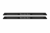 Mercedes-Benz CLK W209 Matte PRO LED door sills with Mercedes-Benz design