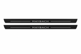 Mercedes-Benz S-Class C217 Matte PRO LED door sills with Maybach design