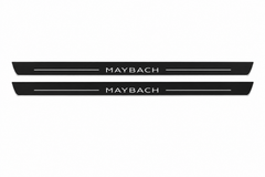Mercedes-Benz S-Class C217 Matte PRO LED door sills with Maybach design