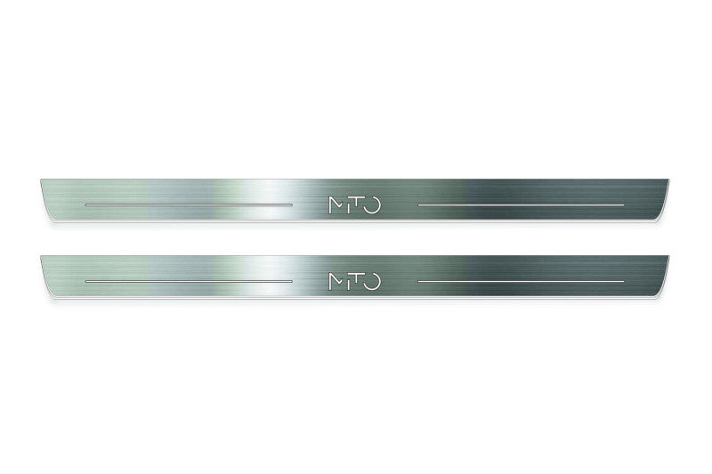 LED door sill plates for Alfa Romeo MiTo 2008+ with MiTo logo