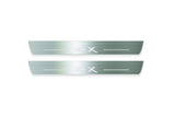 Lincoln MKX II CD539 2016+ Stainless Steel LED Door Sills – MKX Logo