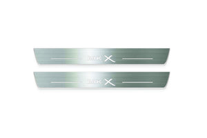 Lincoln MKX II CD539 2016+ Stainless Steel LED Door Sills – MKX Logo