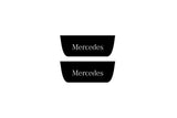illuminated door sill protectors for Mercedes ML W164 2005+ with Mercedes-Benz logo