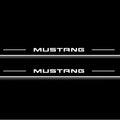 Ford Mustang VII 2023+ LED Door Sills Illuminated Scuff Mustang Logo Stainless Steel Entry Guards