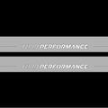 Illuminated LED Door Sill Tread Plates Ford Mustang VII 2023+ With Ford Performance Logo Ford Led Door Sills opdesign
