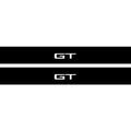 Ford Mustang VI 2015-2023 Illuminated Matte Sill Plates with logo GT Ford Led Door Sills PRO opdesign