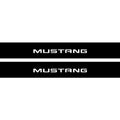Ford Mustang VI 2015-2023 Illuminated Matte Sill Plates with logo Mustang Ford Led Door Sills PRO opdesign