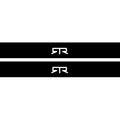 Ford Mustang VI 2015-2023 Illuminated Matte Sill Plates with logo RTR Ford Led Door Sills PRO opdesign