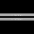 Illuminated LED Door Sill Tread Plates Nissan Navara III 2014+ With Navara Logo Nissan Led Door Sills opdesign