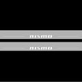 Illuminated LED Door Sill Tread Plates Infiniti Q50 2013-2024 With Nismo Logo Infiniti Led Door Sills decoinfabric