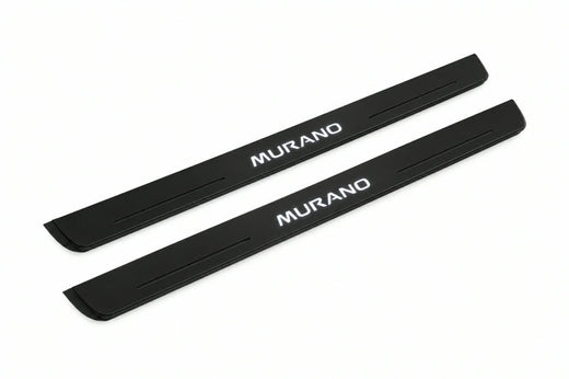 Nissan Murano Z52 2014–2025 — Matte PRO LED Door Sills — Murano Logo