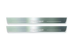 LED door sill plates for Dodge Charger LD 2011+ with Charger logo