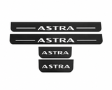 Opel Astra H Matte PRO LED door sills with Astra design