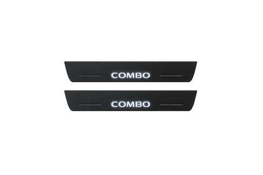 Opel Combo E 2018–2026 — Matte PRO LED Door Sills — Combo Logo