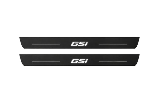 Opel Insignia Sports Tourer Z18 2017–2022 — Matte PRO LED Door Sills — GSI Logo