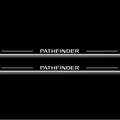 Nissan Pathfinder R52 Stainless Steel LED Door Sills – Pathfinder Logo