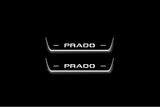 Toyota Prado 250 2023+ Stainless Steel LED Door Sills – Prado Logo
