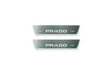 Toyota Prado 250 2023+ Stainless Steel LED Door Sills – Prado Logo